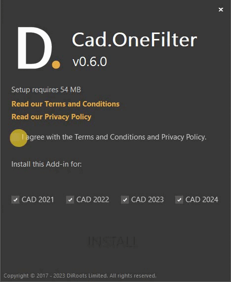 Getting Started - DiRootsOne.AutoCAD.Releases